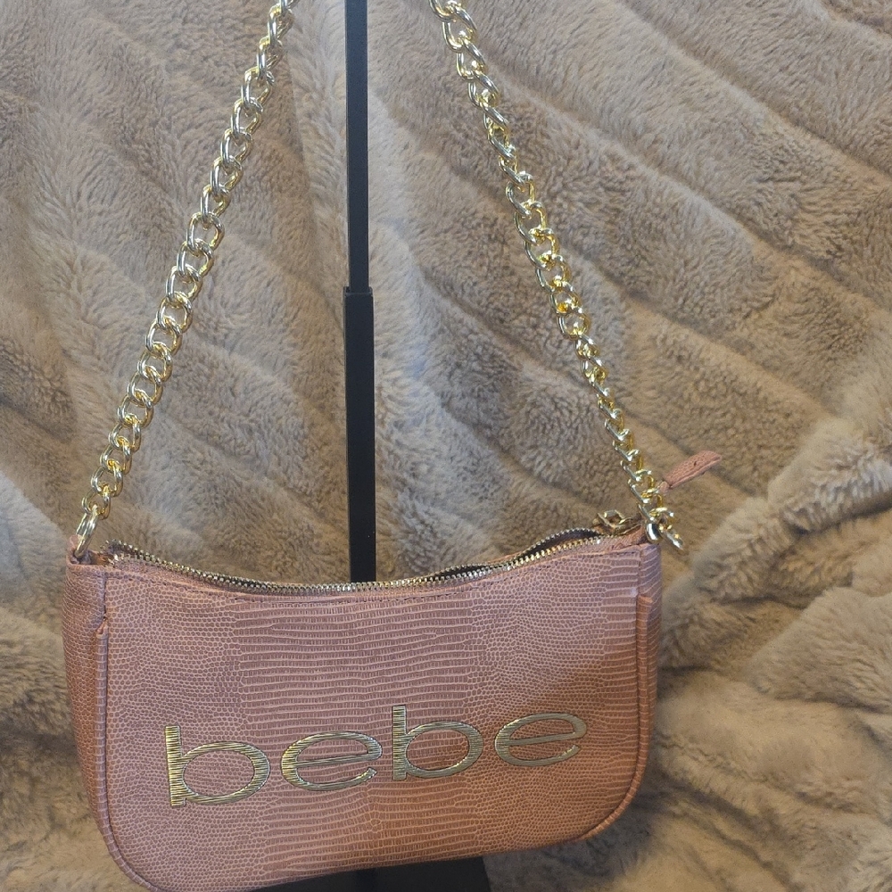 BB for Germangirl Bebe Blush Shoulder/Crossbody Bag with Gold Accents NWOT